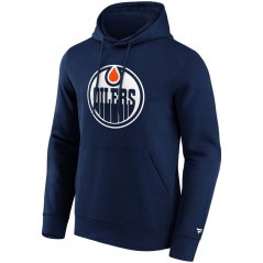 Mikina s kapucí NHL Edmonton Oilers Primary Logo Fanatics Branded - Navy