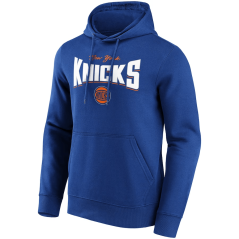 Mikina s kapucí NBA New York Knicks Word Arch Graphic Fanatics Branded Blue