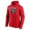 Mikina s kapucí NHL Florida Panthers Primary Logo Fanatics Branded Red