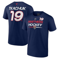 Tričko NHL Matthew Tkachuk Florida Panthers #19 Authentic Pro Prime Player Name & Number Fanatics Branded Navy